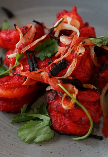 Tandoori King Prawn Chana Masala