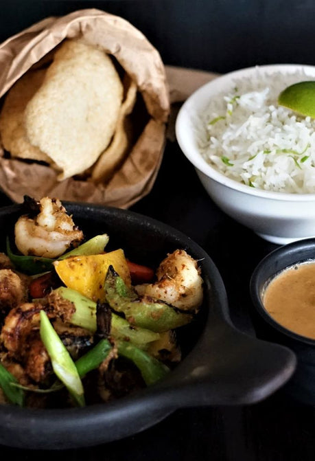 KING PRAWN SATAY