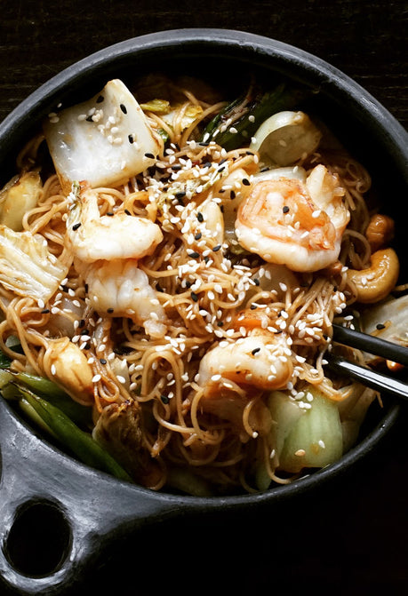 King Prawn & Scallop Stir-Fried Noodles