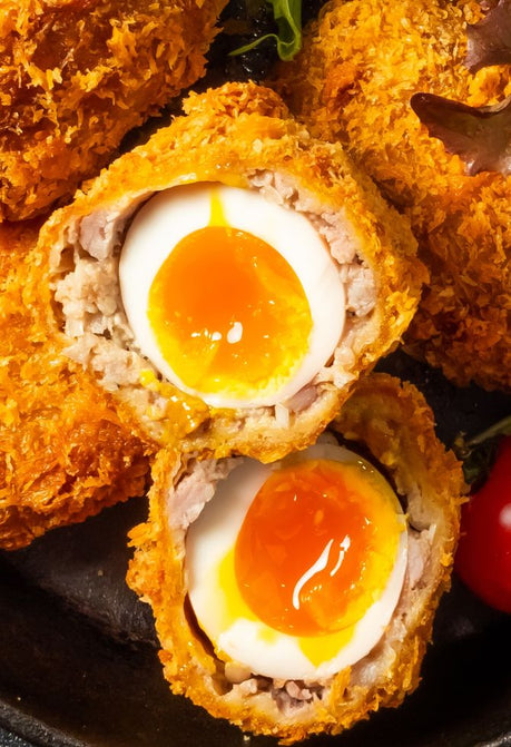 Smoked Salmon Scotch Eggs