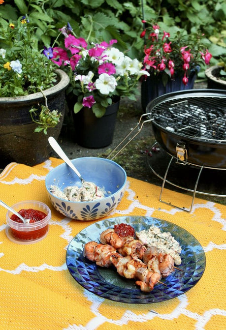 BBQ Box: Salmon & King Prawn Skewers