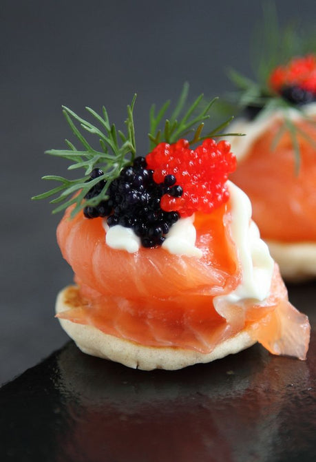 Smoked Salmon Blinis