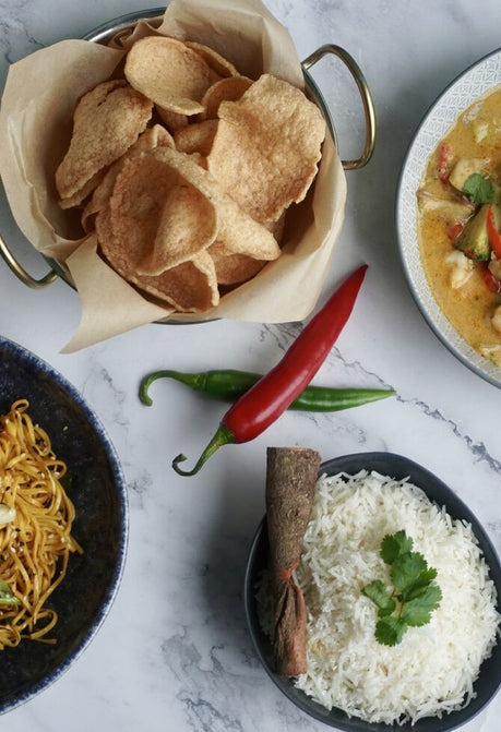 THAI KING PRAWN YELLOW CURRY
