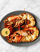 Cooked Lobster With Garlic Butter