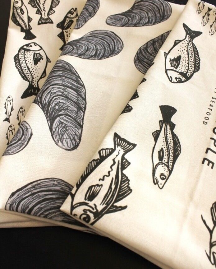 Fish Tea Towel