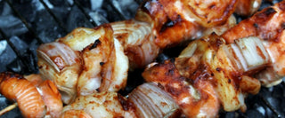 BBQ Box: Salmon & King Prawn Skewers