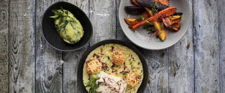 ROAST FILLET OF HAKE WITH CULLAN SKINK SAUCE