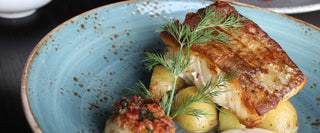 Roast Shetland Cod & Bacon Crusted Scallop