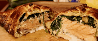Salmon en croûte