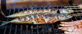 Simple BBQ Grilled Mackerel